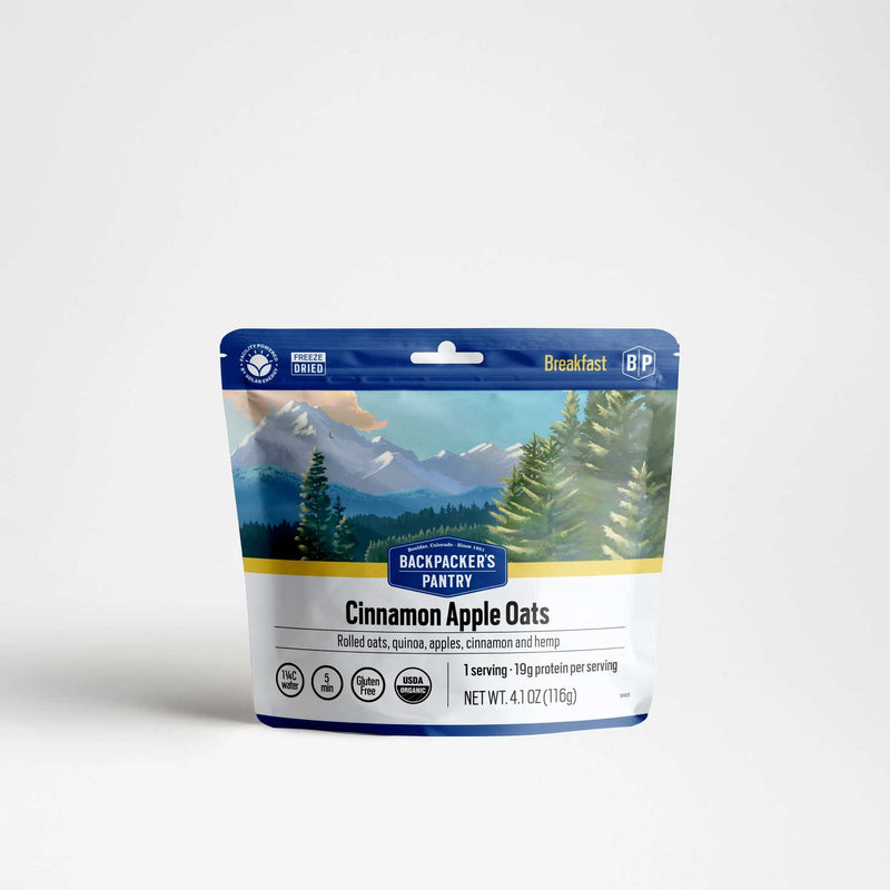 Load image into Gallery viewer, Backpacker's Pantry Organic Apple Cinnamon Oats & Quinoa