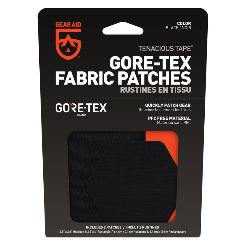Load image into Gallery viewer, Packaging of Gore-Tex fabric patches with visible branding on a white background