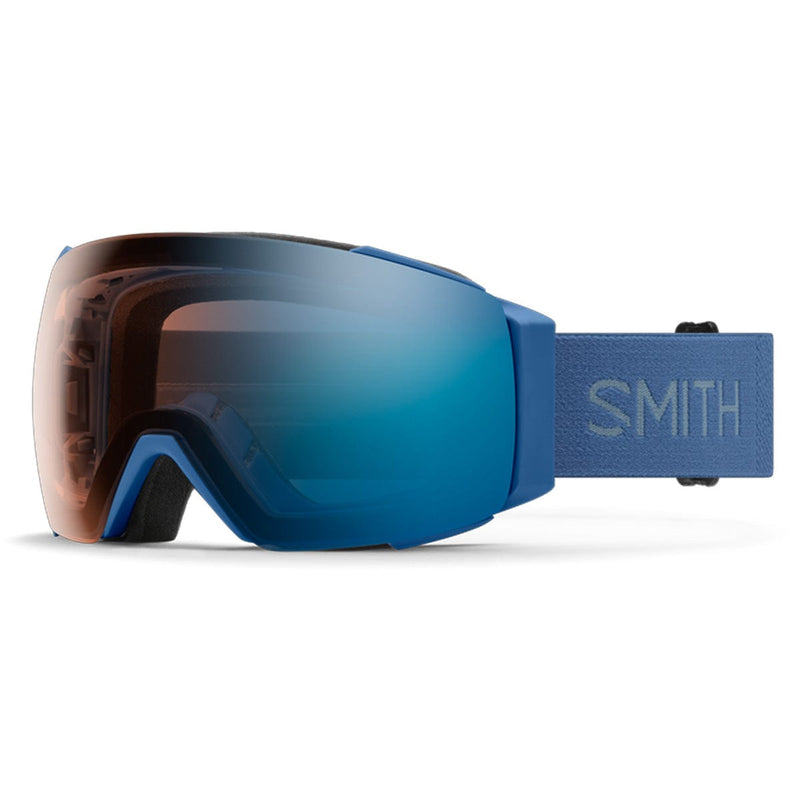 Load image into Gallery viewer, Smith I/O Mag Photochromic True Blue/ChromaPop Pro Photochromic Blue Mirror/Chromapop Storm Blue Sensor Mirror Snow Goggles