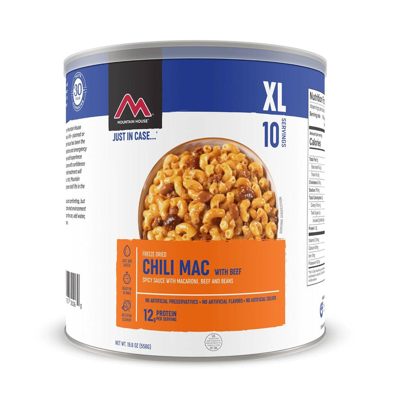 Load image into Gallery viewer, Mountain House Chili Mac With Beef #10 Can