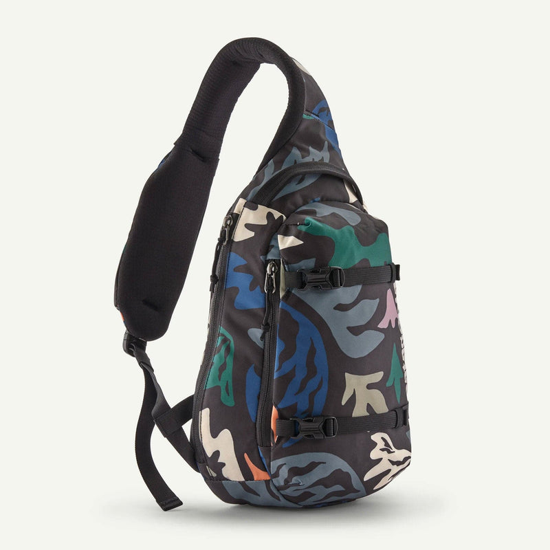 Load image into Gallery viewer, Patagonia Sling Bag with colorful banner