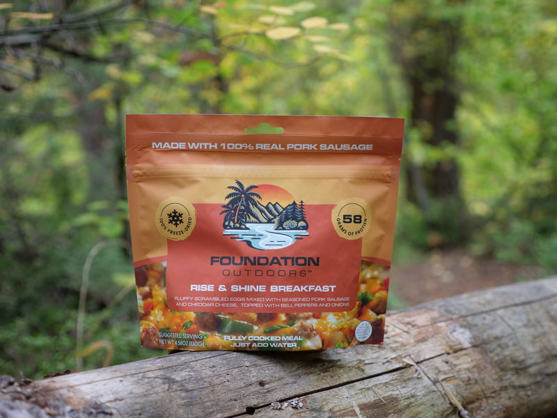 Load image into Gallery viewer, FOUNDATION Outdoors Rise & Shine Breakfast Meal