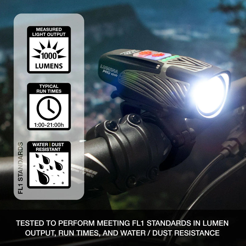 Load image into Gallery viewer, NiteRider Lumina Pro 1000 Cycling Front Light