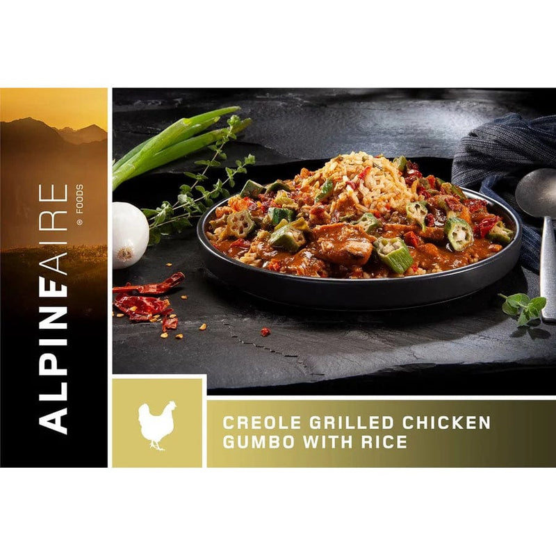 Load image into Gallery viewer, AlpineAire Creole Grilled Chicken Gumbo with Rice