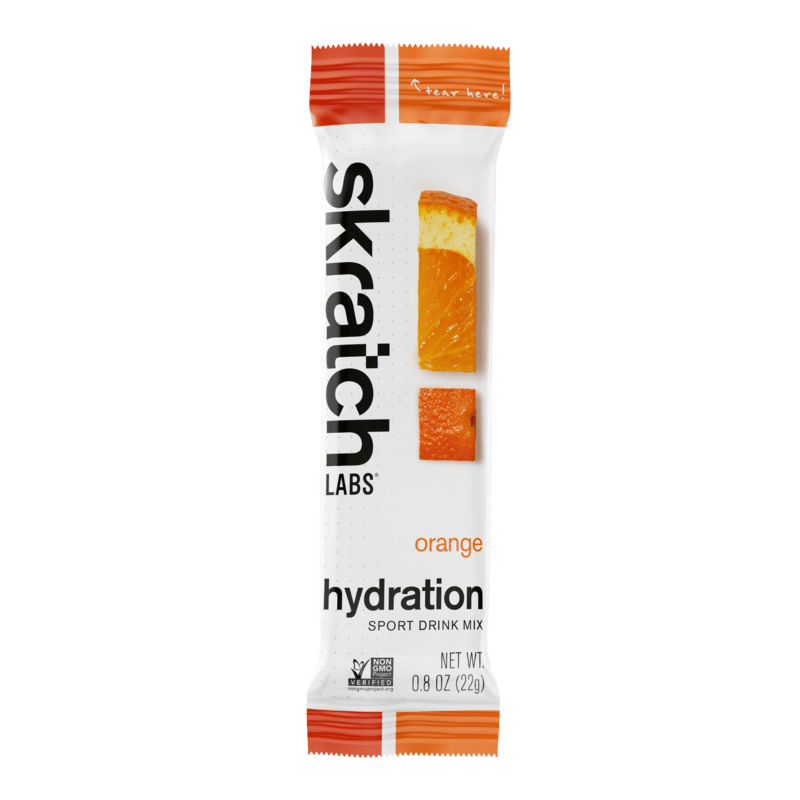Load image into Gallery viewer, Skratch Labs Hydration Orange Sport Drink Mix Single Drink Mix - Orange