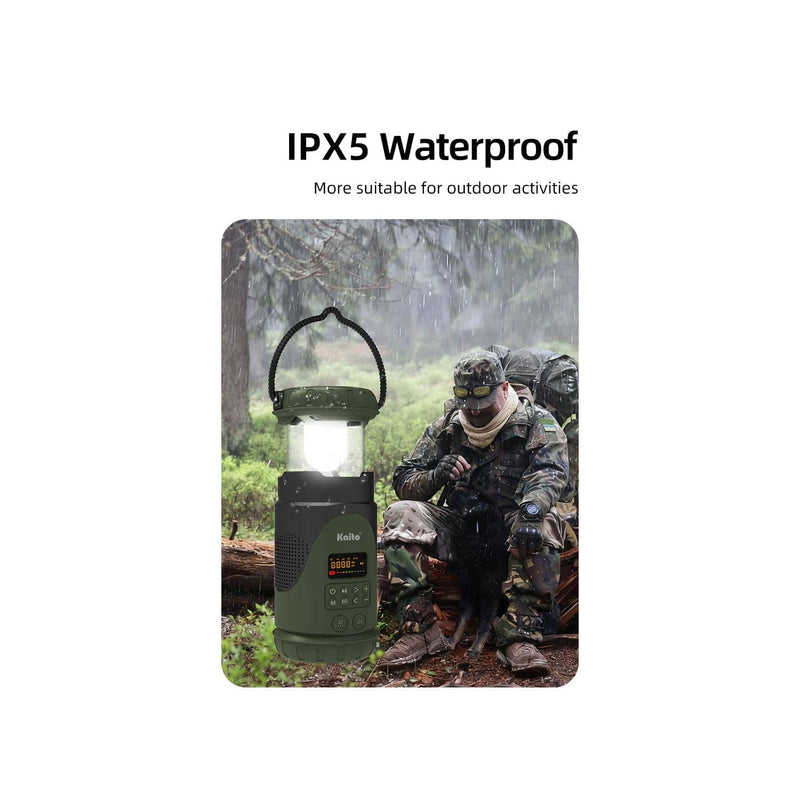 Load image into Gallery viewer, Kaito KL101 Emergency Camping Lantern & Flashlight with AM/FM/NOAA Weather Radio
