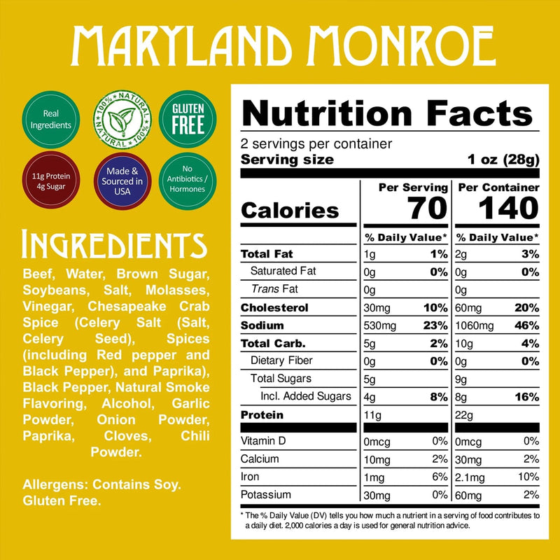 Load image into Gallery viewer, Righteous Felon Maryland Monroe Beef Jerky