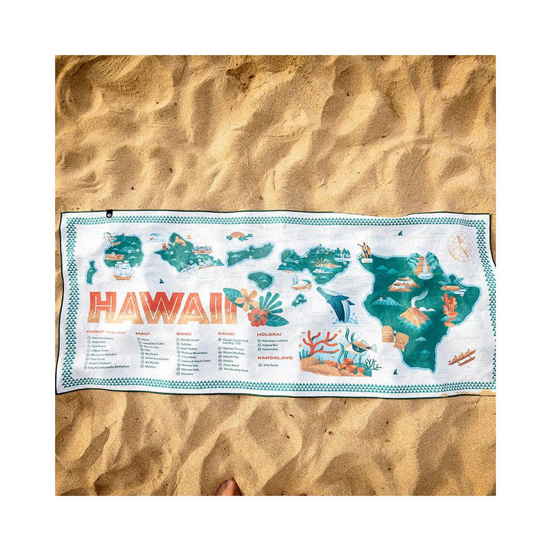 Load image into Gallery viewer, Nomadix Original Towel: Hawaii Map
