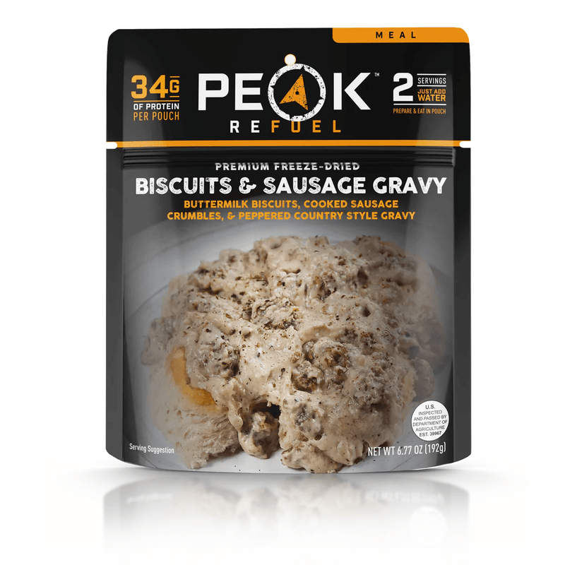 Load image into Gallery viewer, Peak Refuel Biscuits & Sausage Gravy