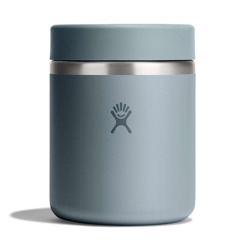 Load image into Gallery viewer, Blue insulated mug with a silver lid on a white background