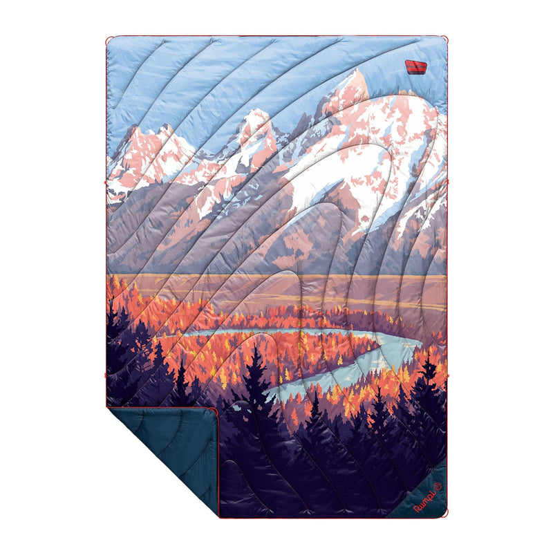 Load image into Gallery viewer, Rumpl Original Puffy Blanket- Grand Teton National Park
