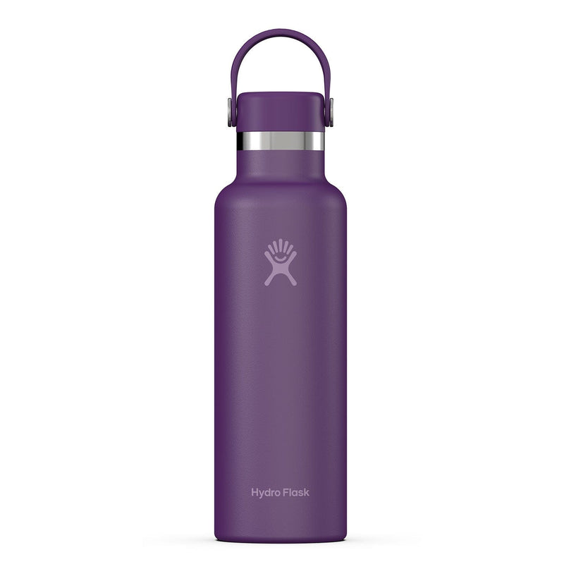 Load image into Gallery viewer, Purple Hydro Flask water bottle on a white background