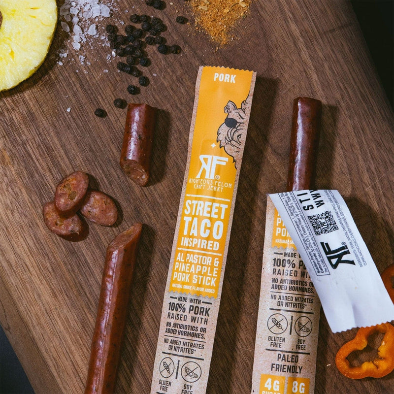 Load image into Gallery viewer, Righteous Felon Craft Jerky Street Taco Pork Stick