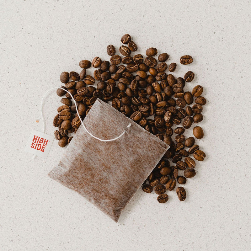 Load image into Gallery viewer, High Side Coffee Brew Bag Single Pack Dark Roast
