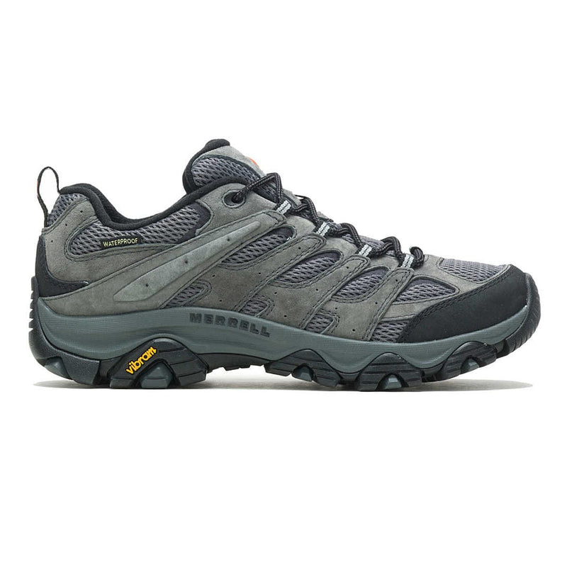 Load image into Gallery viewer, Gray hiking shoe with black accents on a white background