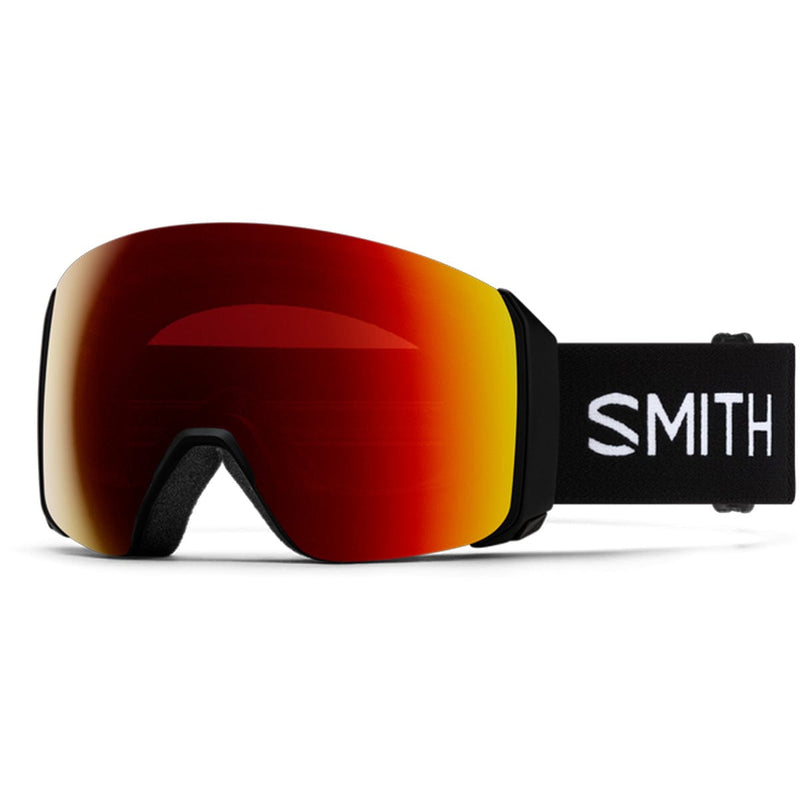 Load image into Gallery viewer, Smith 4D Mag XL Black/ChromaPop Sun Red Mirror/Chromapop Storm Yellow Flash Snow Goggles