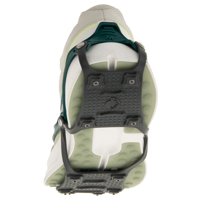Load image into Gallery viewer, Close-up of a hiking shoe with cleats on a white background