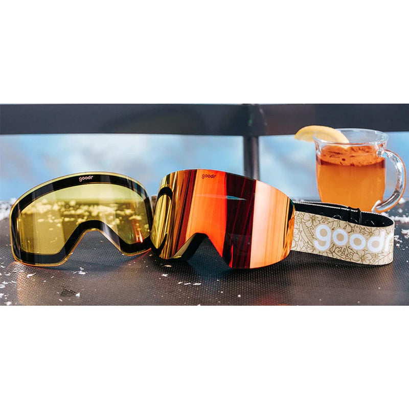 Load image into Gallery viewer, goodr Snow G Snow Goggles - Here For The Hot Toddies