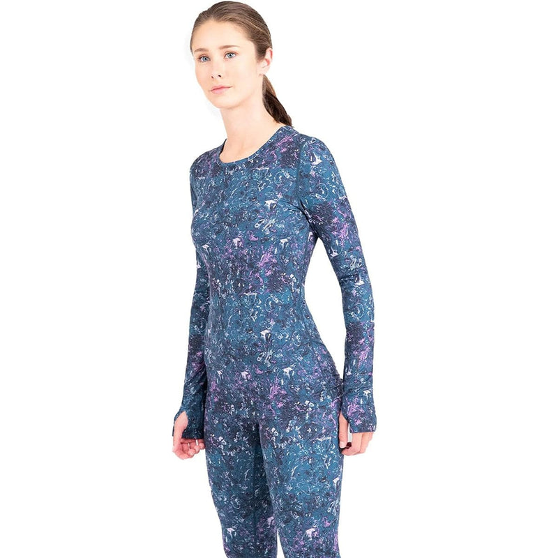 Load image into Gallery viewer, Terramar Cloud Nine Scoopneck Print Shirt - Women's