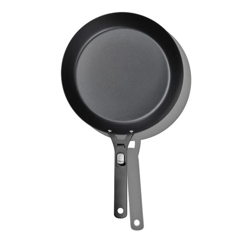 Load image into Gallery viewer, OXO 12" Carbon Steel Pan with Removable Handle