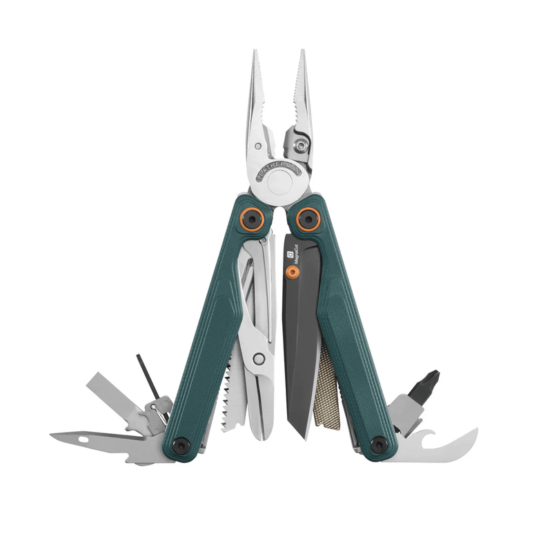 Load image into Gallery viewer, Multitool with various tools on a white background