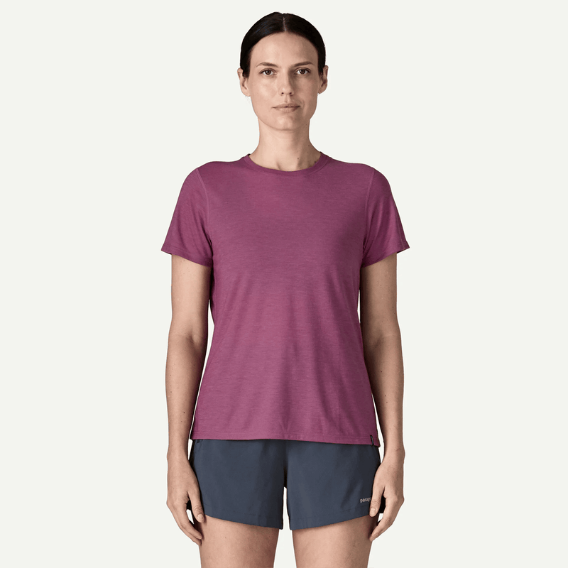 Load image into Gallery viewer, Patagonia Women's Short Sleeve Cap Cool Trail Shirt