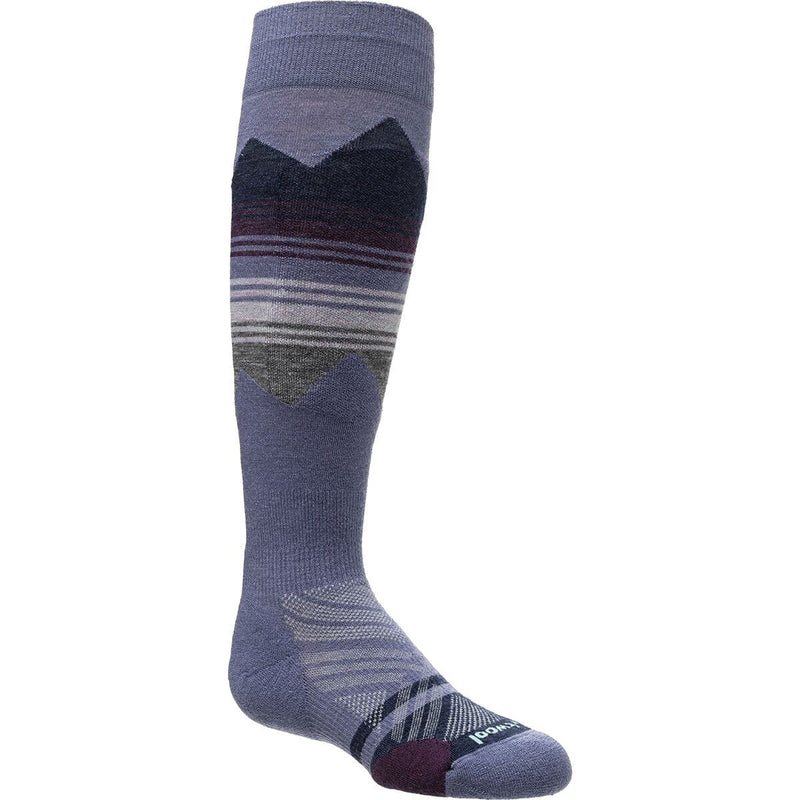 Load image into Gallery viewer, Knee-high sock with gradient pattern on a white background