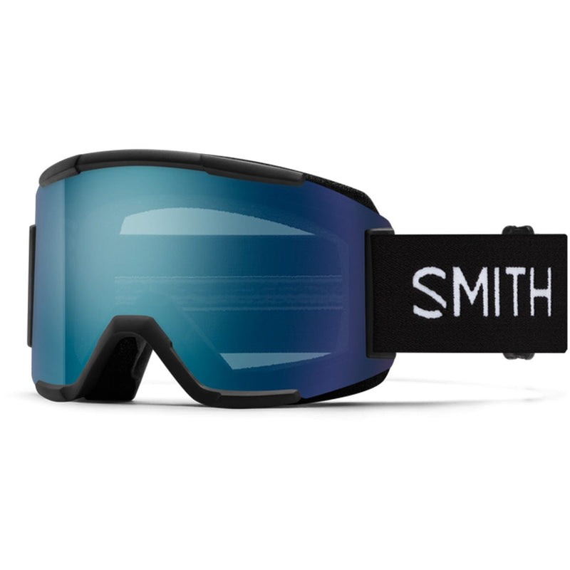 Load image into Gallery viewer, Smith Squad Black /ChromaPop Everyday Blue Mirror/Yellow Snow Goggles