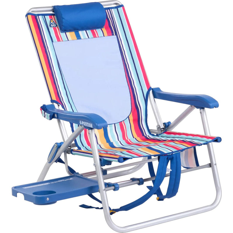 Load image into Gallery viewer, GCI Big Surf Beach Chair with Slide Table
