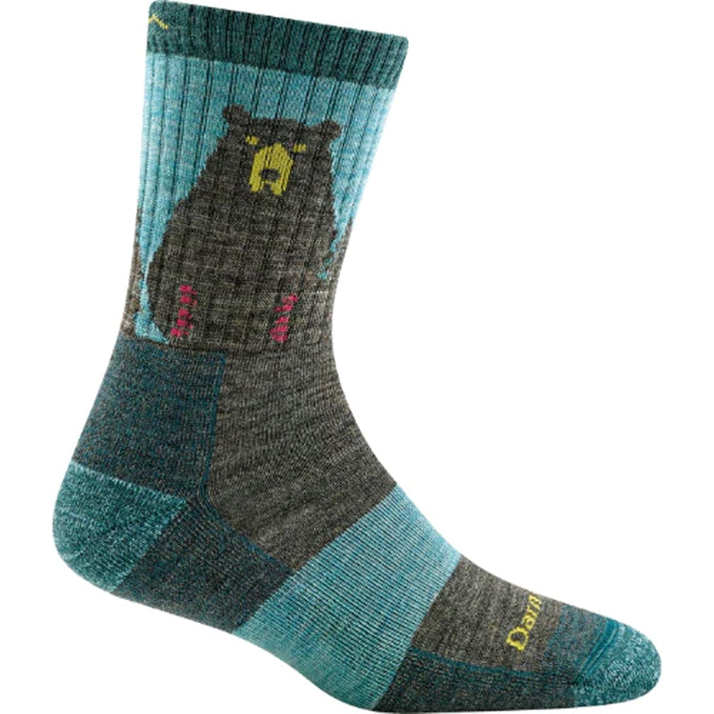 Load image into Gallery viewer, Darn Tough Women's Bear Town Micro Crew Lightweight Hiking Sock with Cushion