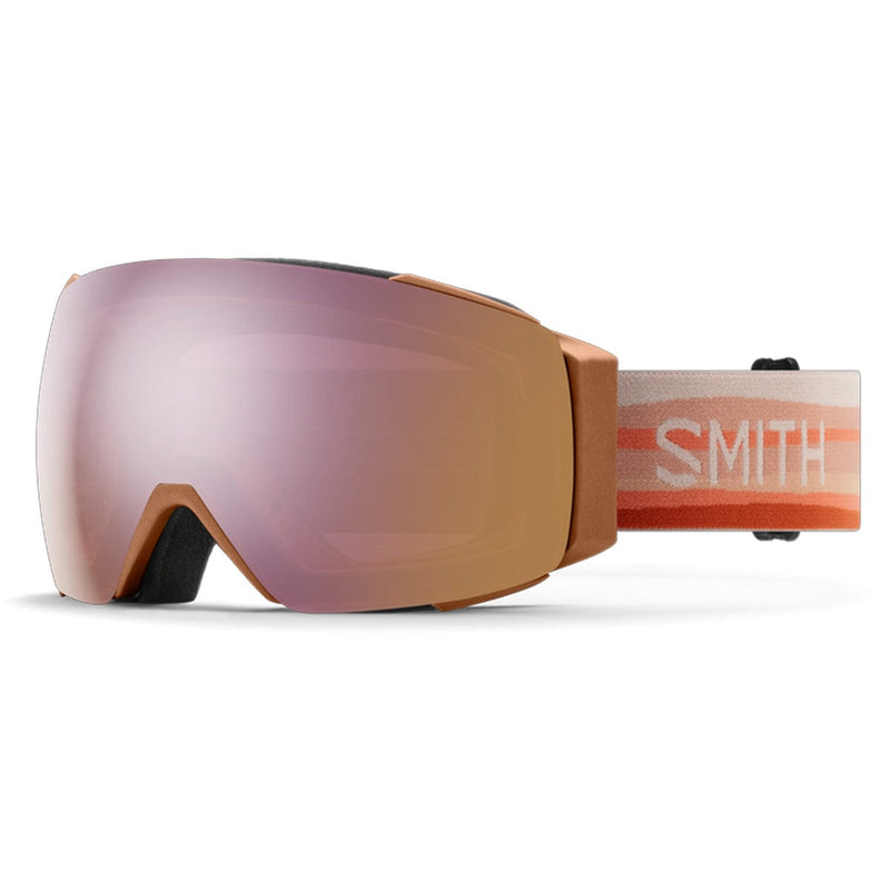 Load image into Gallery viewer, Smith I/O Mag Mirage/ChromaPop Everyday Rose Gold Mirror/Chromapop Storm Blue Sensor Mirror Snow Goggles