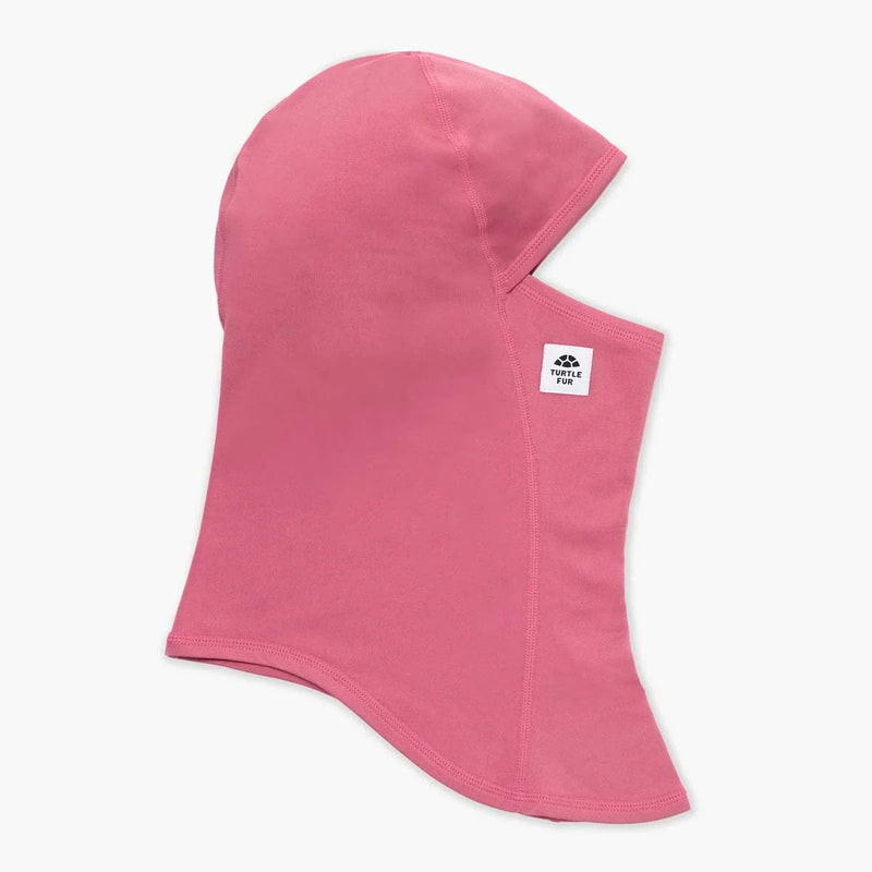 Load image into Gallery viewer, Pink hood with a brand logo on a white background