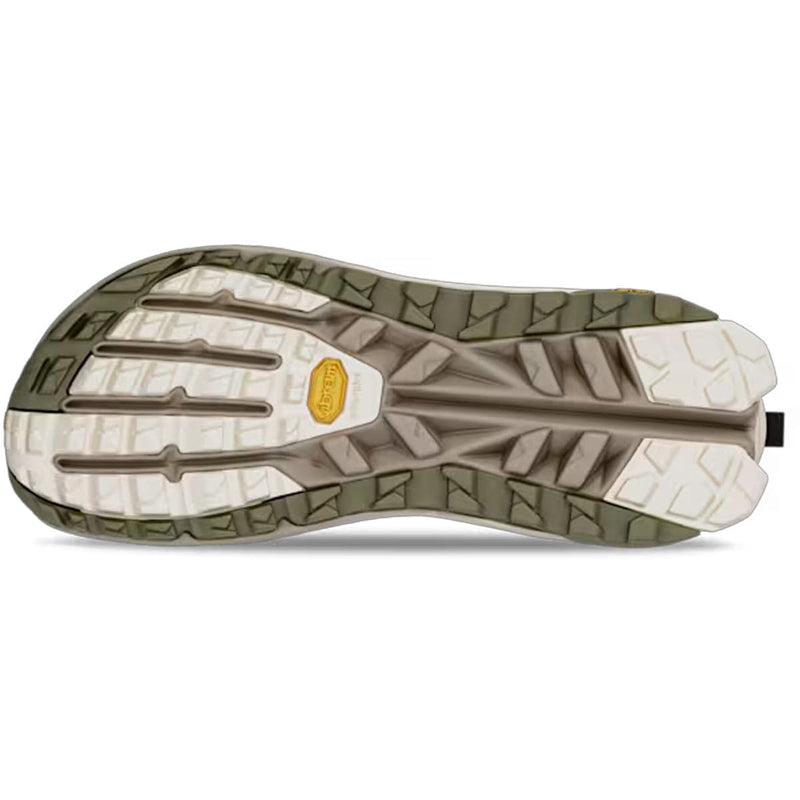 Load image into Gallery viewer, Close-up of a shoe sole with a white and brown design on a white background