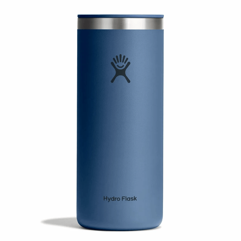 Load image into Gallery viewer, Blue Hydro Flask tumbler on a white background