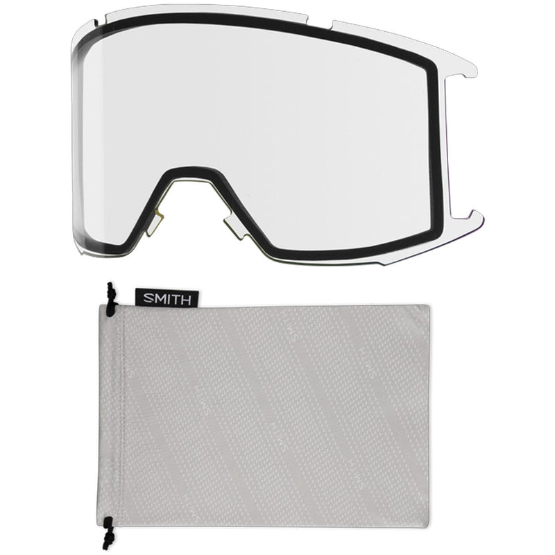 Load image into Gallery viewer, Smith Squad Black /ChromaPop Everyday Green Mirror /Clear Snow Goggles