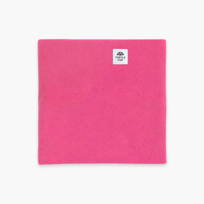 Load image into Gallery viewer, Pink towel with a brand logo on a white background