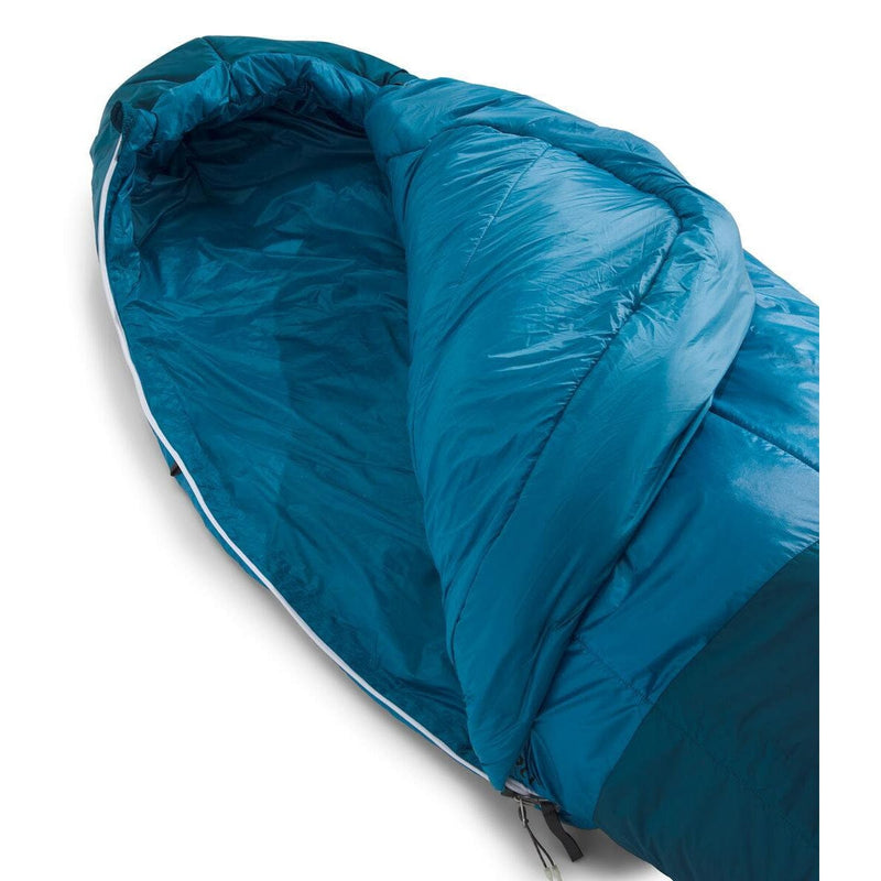 Load image into Gallery viewer, Blue sleeping bag on a white background