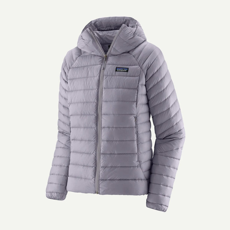 Load image into Gallery viewer, Gray puffer jacket with a brand logo on a white background