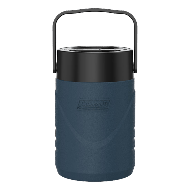 Load image into Gallery viewer, Blue and black Coleman lantern on a white background