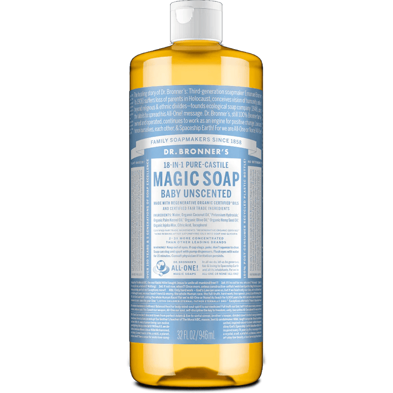 Load image into Gallery viewer, Dr. Bronner's Magic Soap bottle on a white background