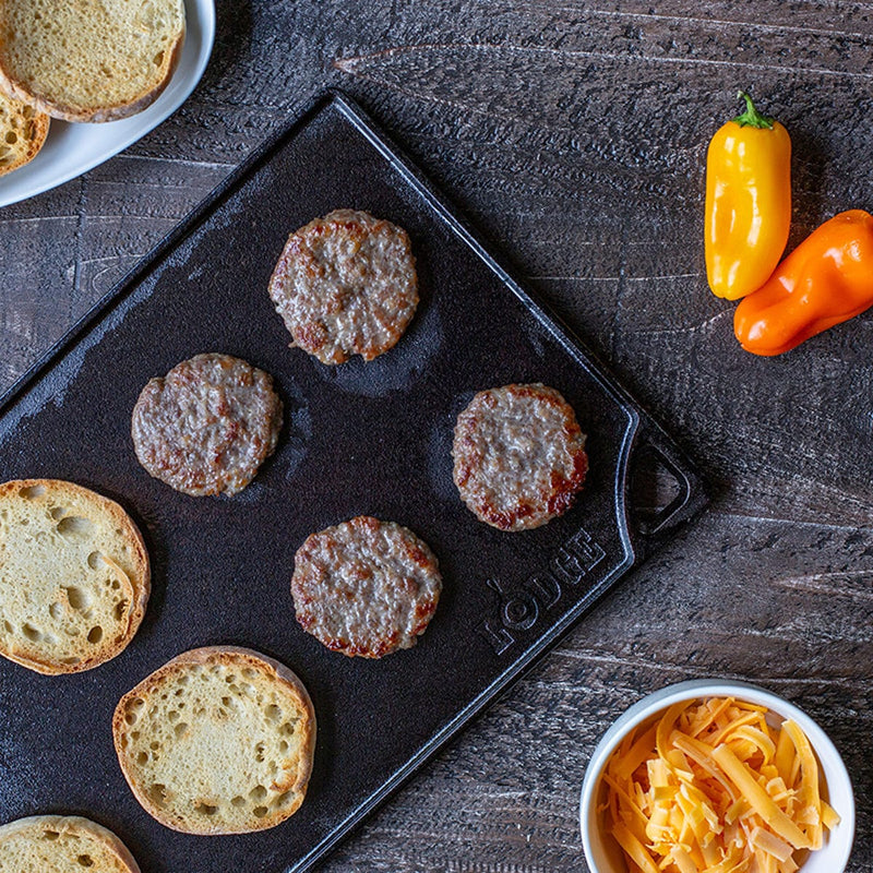 Load image into Gallery viewer, Lodge Cast Iron Double Play Reversible Grill/Griddle