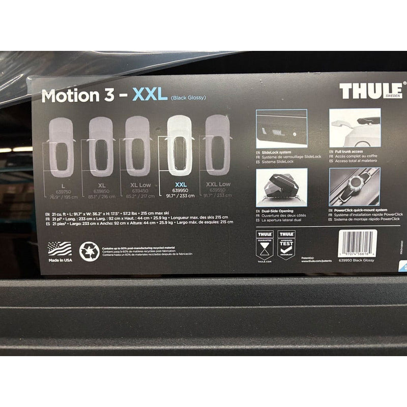 Load image into Gallery viewer, Thule Motion 3 XXL Rooftop Cargo Box – Open Box with Light Cometic Damage