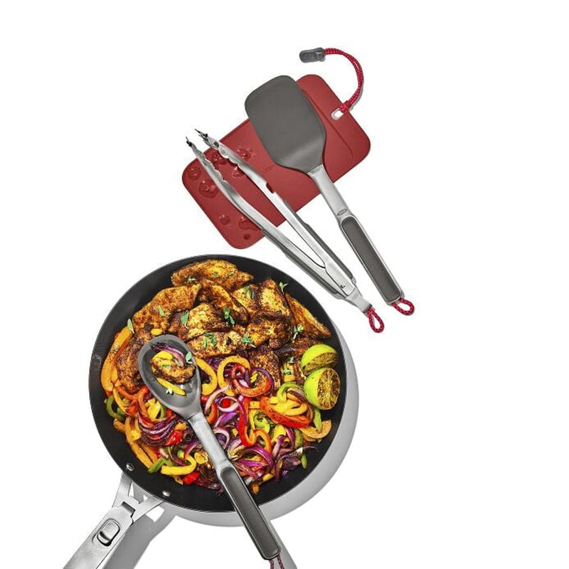Load image into Gallery viewer, OXO Camp Cook Utensil Set w/ Rest