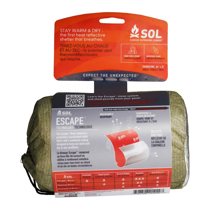 Load image into Gallery viewer, SOL Escape Bivvy-OD Green