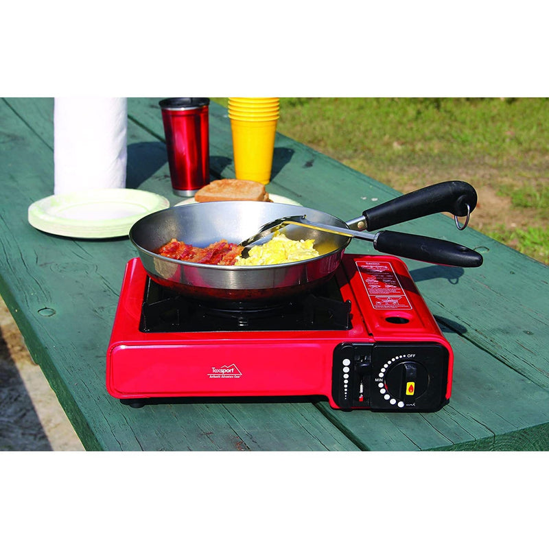 Load image into Gallery viewer, Texsport Portable Butane Stove with Carry Case