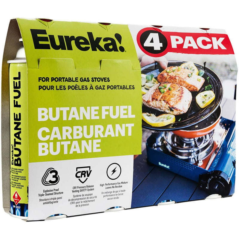 Load image into Gallery viewer, Eureka Butane Fuel 8oz - 4 pack