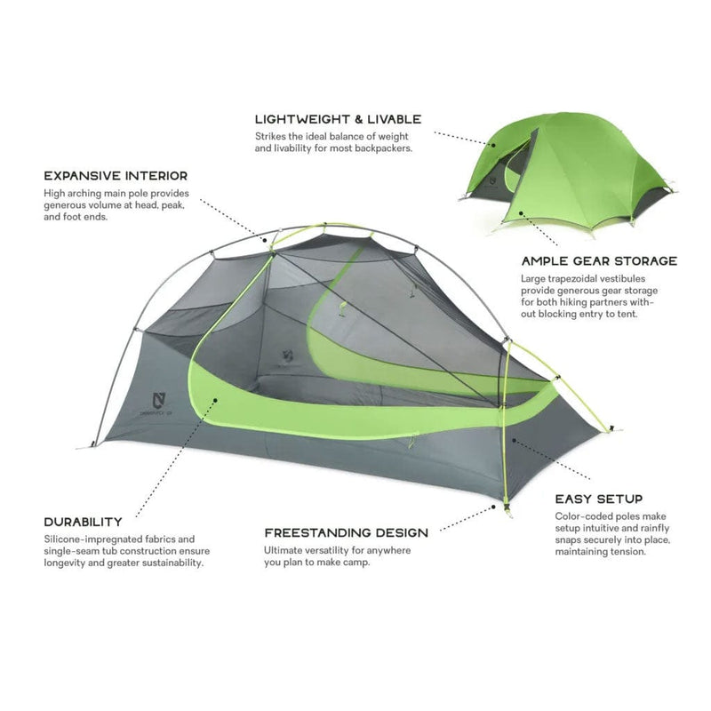 Load image into Gallery viewer, Nemo Equipment Hornet Ultralight Backpacking 1 Person Tent