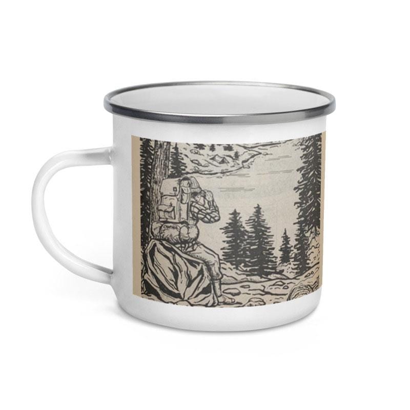 Load image into Gallery viewer, Campmor 1982 Catalog Enamel Mug