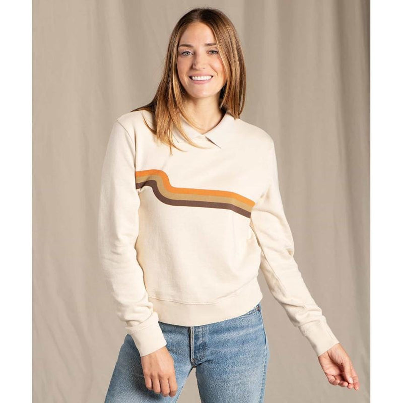 Load image into Gallery viewer, Toad&Co Women's Follow Through Collared Crew