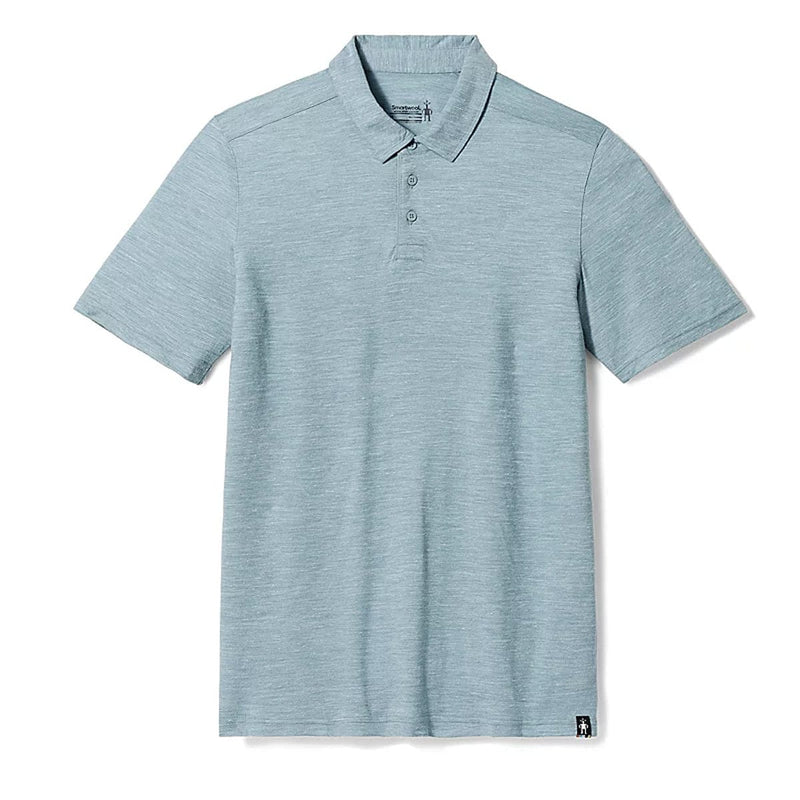 Load image into Gallery viewer, Smartwool Men's Merino Hemp Blend Short Sleeve Polo Shirt